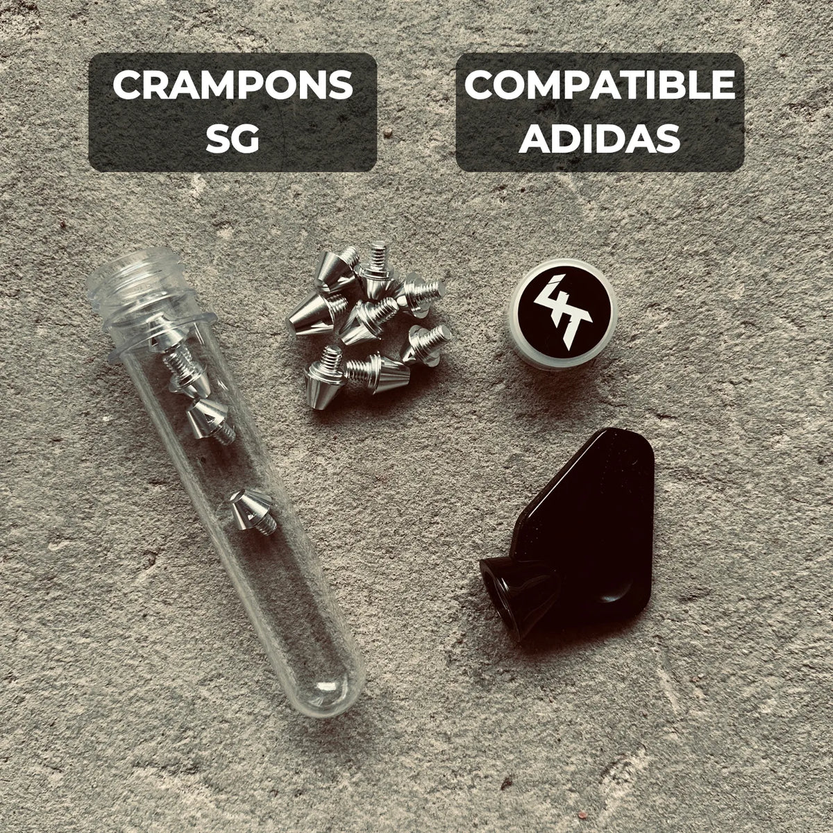 SG Crampons de rechange 4RTOUCH pour Adidas