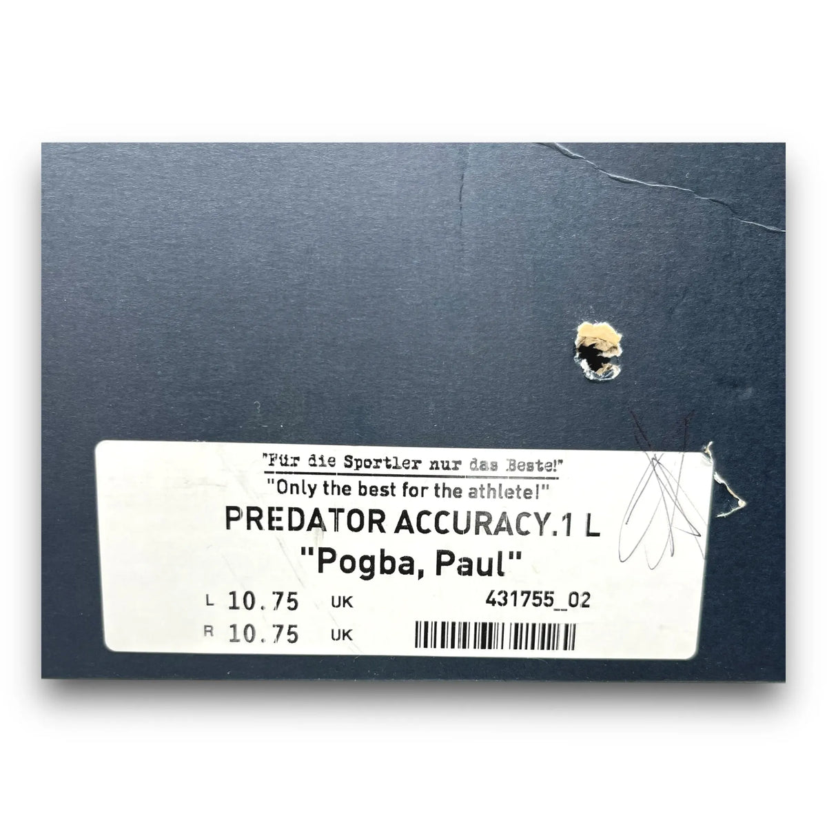 Adidas Predator Accuracy.1 SG Low - Sponsoring Paul Pogba
